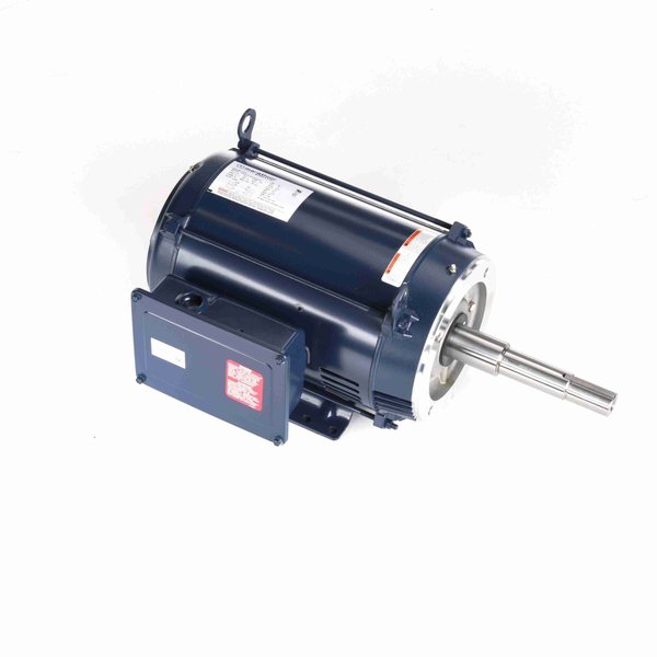 Marathon Motor 3 Hp Close-Coupled Pump Motor, 1 Phase, 3600 Rpm, 115/230 V, 182Jp Frame, Odp Z425